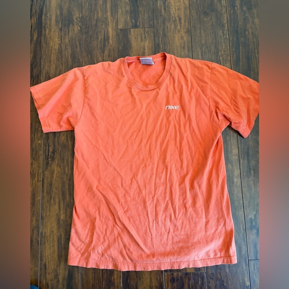 Men's Casual Orange Nike T-Shirt